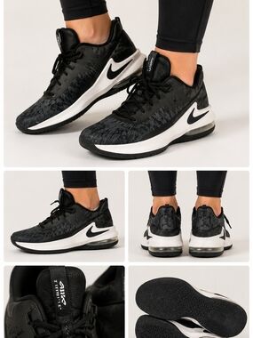 Nike Air Max Infuriate Basketball Shoes – Black/White